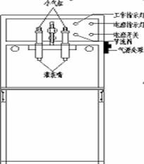 半自动润滑油灌装机结构图